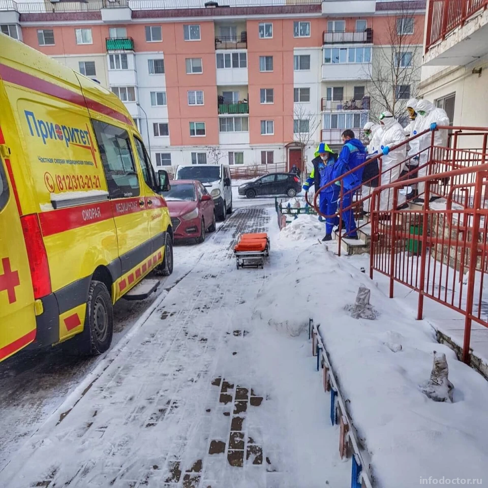 Частная скорая помощь Приоритет на Витебском проспекте: запись на прием,  телефон, адрес, отзывы цены и скидки на InfoDoctor.ru